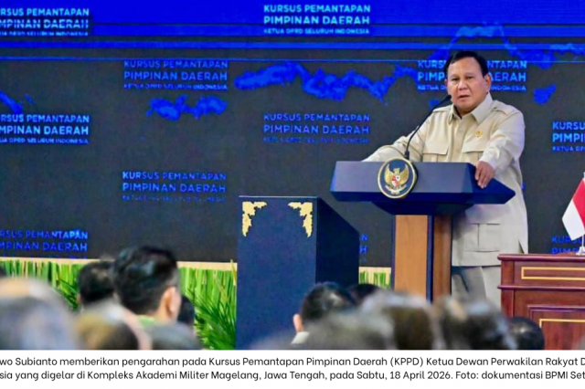 Ikuti KPPD Lemhannas di Magelang, Ketua DPRD Asahan Terima Arahan Langsung Presiden Prabowo